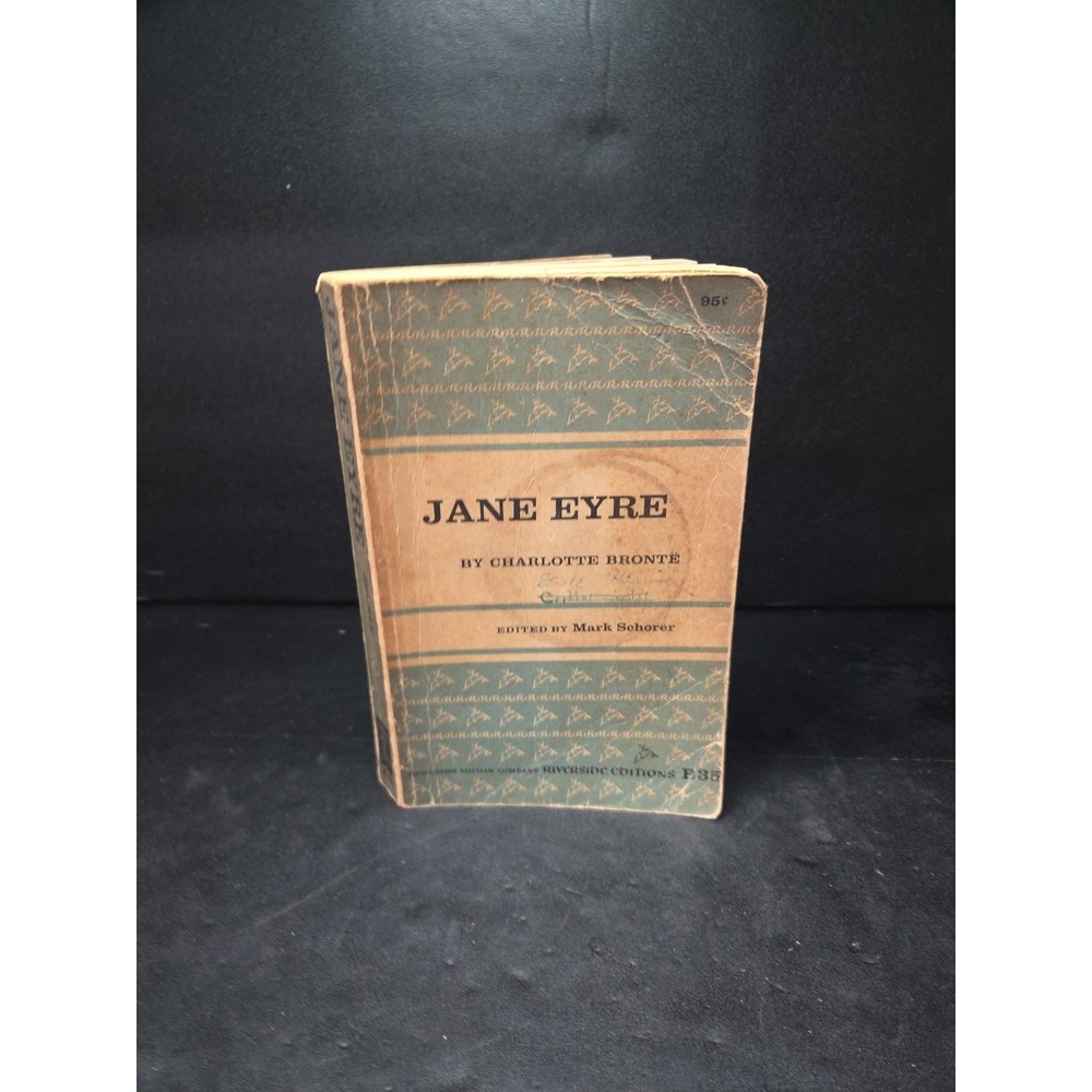 Jane‎ Eyre by Charlotte Bronte, 1959 Paperback, Riverside Editions